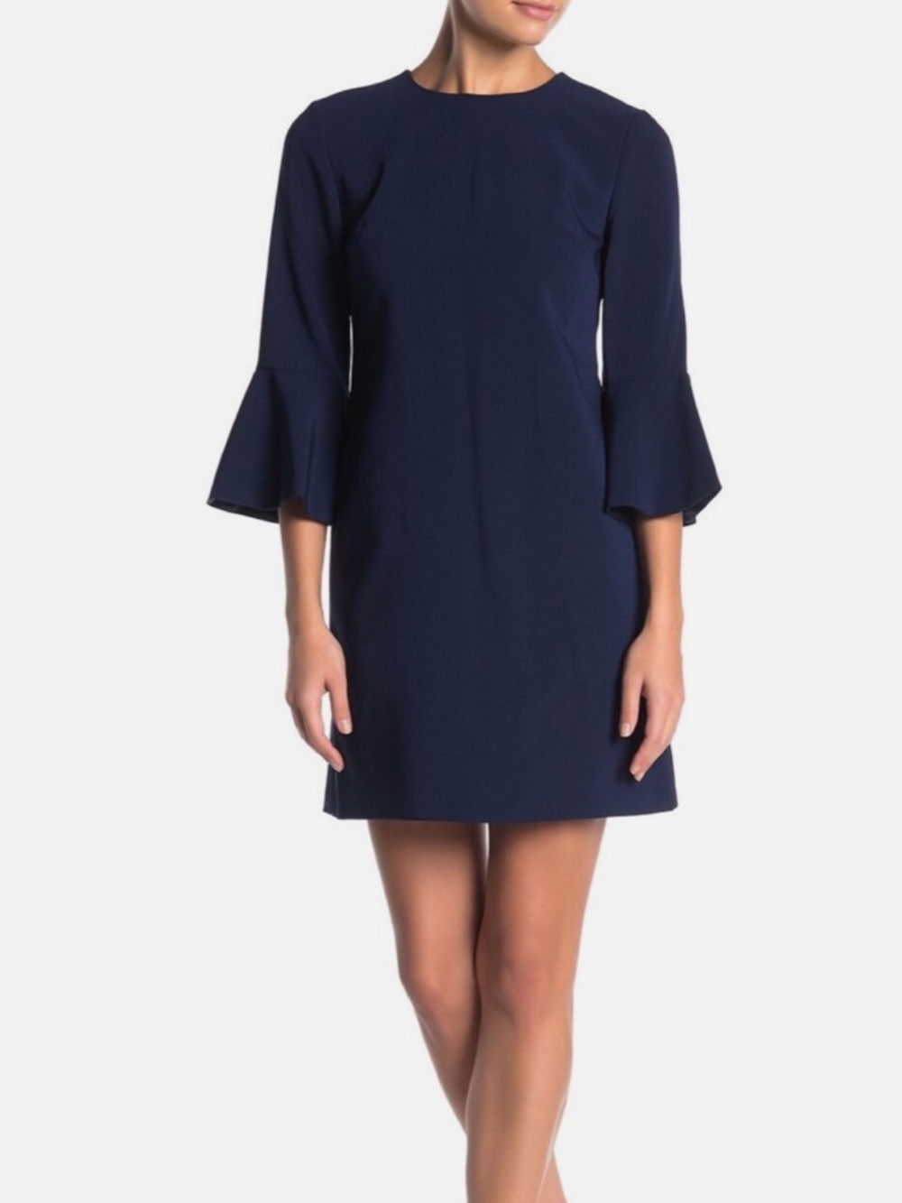 Alice + Olivia | Thym Bell Sleeve Tunic Dress in Navy Size 6